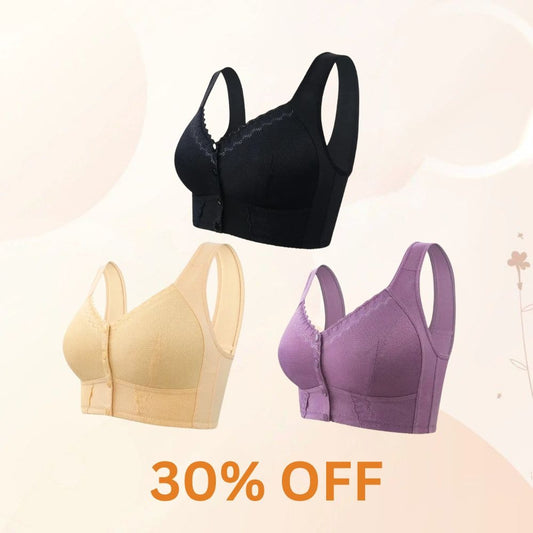 🎁 2025 Mother’s Day Special 🌸New Front Closure Breathable Bra for Seniors