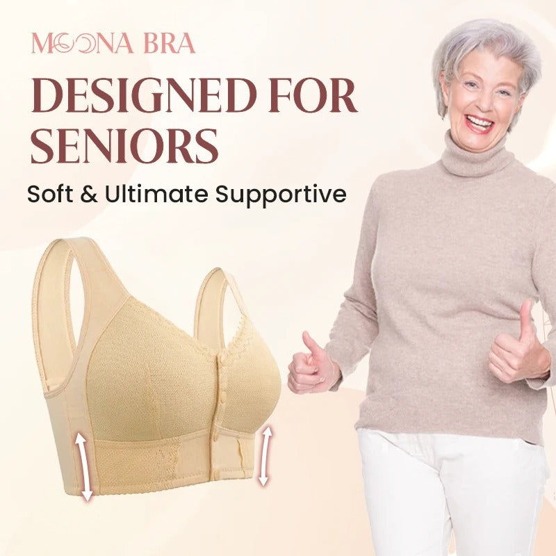 🎁 2025 Mother’s Day Special 🌸New Front Closure Breathable Bra for Seniors