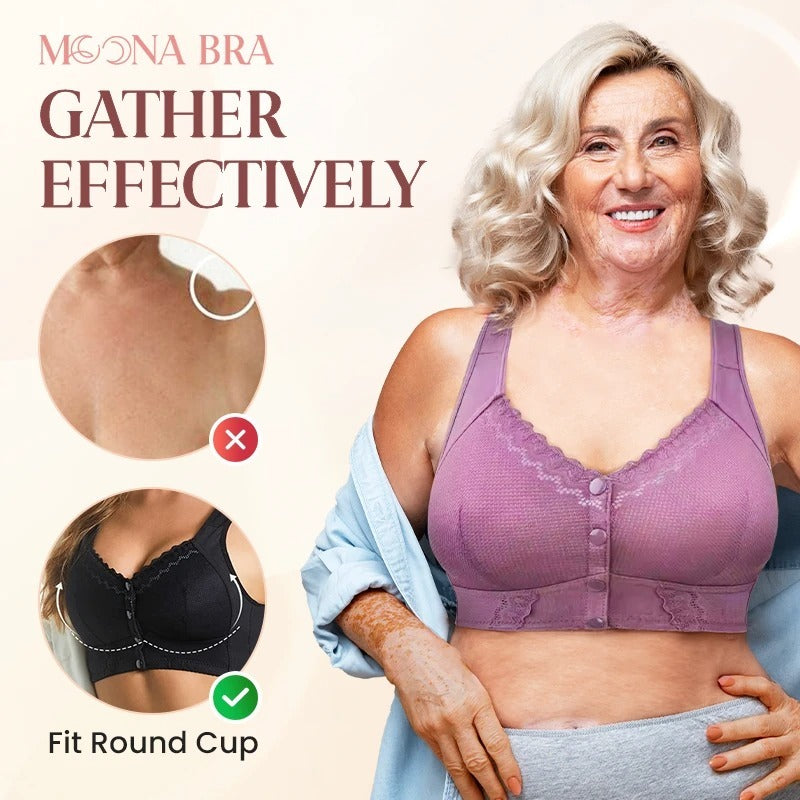 🎁 2025 Mother’s Day Special 🌸New Front Closure Breathable Bra for Seniors