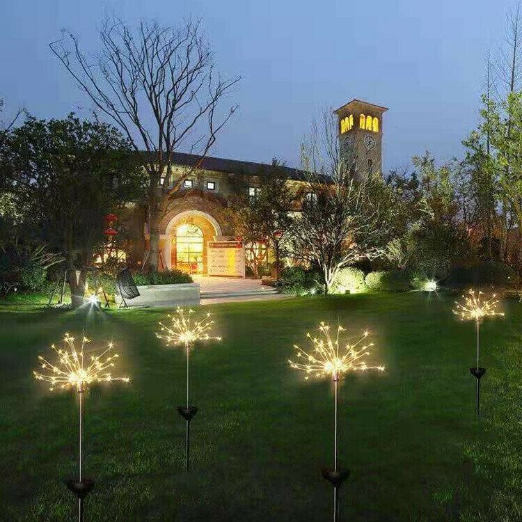🔥Hot Sale 49% OFF🎁Waterproof Solar Garden Fireworks Lamp