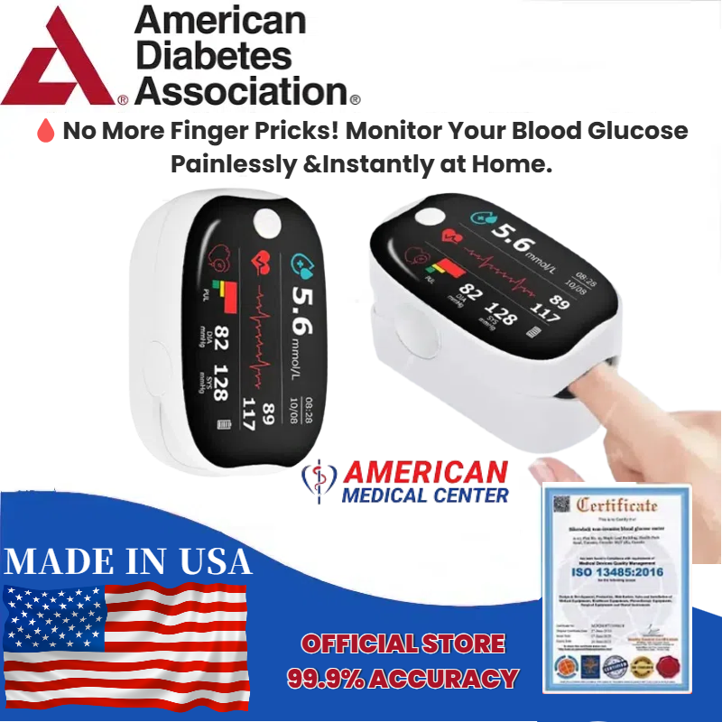 LAOZIK™ Advanced Laser Glucose Monitor – No Pricks, 99.9% Accuracy!