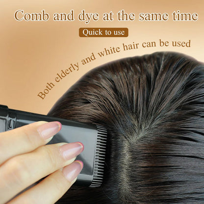 🔥Hot Sale 49% OFF👍🏻Portable Hair Dye Comb for Gray Hair Coverage - Waterproof and Sweatproof