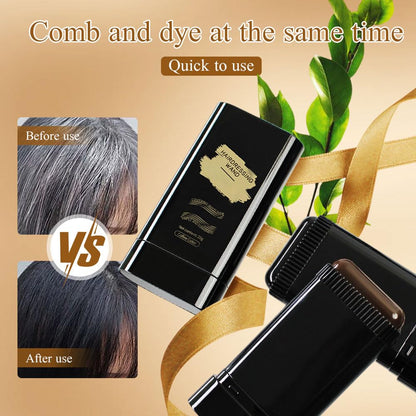 🔥Hot Sale 49% OFF👍🏻Portable Hair Dye Comb for Gray Hair Coverage - Waterproof and Sweatproof