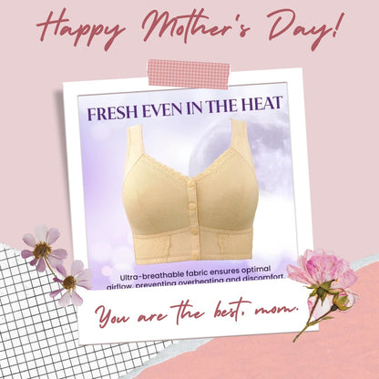 🎁 2025 Mother’s Day Special 🌸New Front Closure Breathable Bra for Seniors
