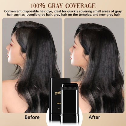 🔥Hot Sale 49% OFF👍🏻Portable Hair Dye Comb for Gray Hair Coverage - Waterproof and Sweatproof