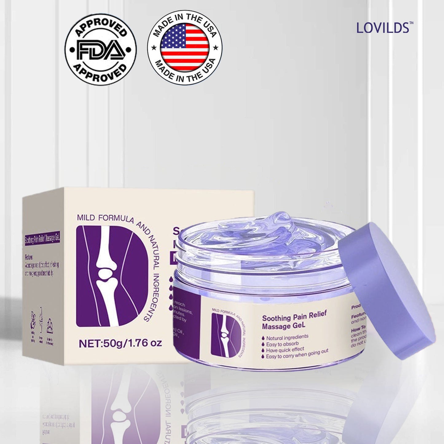 🔥Instant Pain Relief🔥Joint Pain Treatment Gel (Natural Herbal Ingredients for Joint Health and Pain Treatment)