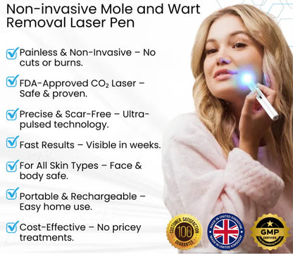 LAOZIK® Non-Invasive Mole and Wart Removal Laser Pen